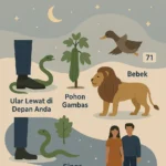 Erek Erek 11 dengan simbol kode alam ular lewat di depan anda dan pohon gambas serta angka pelarian singa dan gaya baru bebek dan suami istri sebagai petunjuk angka togel