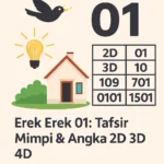 Erek Erek 01 lengkap dengan cahaya, burung, dan angka tafsir 2D 3D 4D versi SIBAYAKTOTO