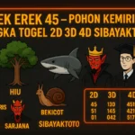 Erek Erek 45 dengan kode alam serdadu latihan baris dan pohon kemiri serta gaya baru hiu, raja setan, bekicot dan sarjana sebagai petunjuk angka togel 2D 3D 4D